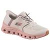 Slip-On Sneaker SKECHERS "GLIDE-STEP PRO", Damen, Gr. 38, bunt (taupe multi), Textil, sportlich, Schuhe, Slipper, Freizeitschuh mit komfortabler Heel Pillow Funktion