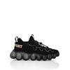 Sneaker PLEIN SPORT "The Bubble Gen.x.02 Tiger", Gr. 45, Normalschaft, schwarz (02, schwarz), Schuhe