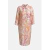 Sommerkleid SMITH & SOUL, Damen, Gr. M, US-Größen, rot (coral), Material: 100% Viskose, bedruckt, gemustert, casual, lässig geschnitten lang, hoch geschlossener Ausschnitt, 3/4-Ärmel Ärmel mit Ärmelschlitz Umschlagbund, Kleider, mit Seitenschlitze