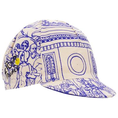 Santini - TDF Arrivée Arc De Triomphe Cap - Radmütze Gr One Size lila Image