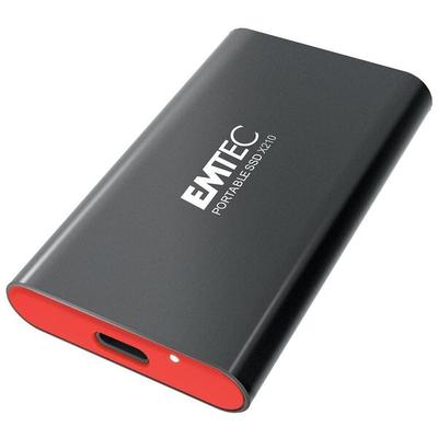 Emtec Externe Festplatte »X210 ELITE« 512 GB rot, 7x1.1x4 cm