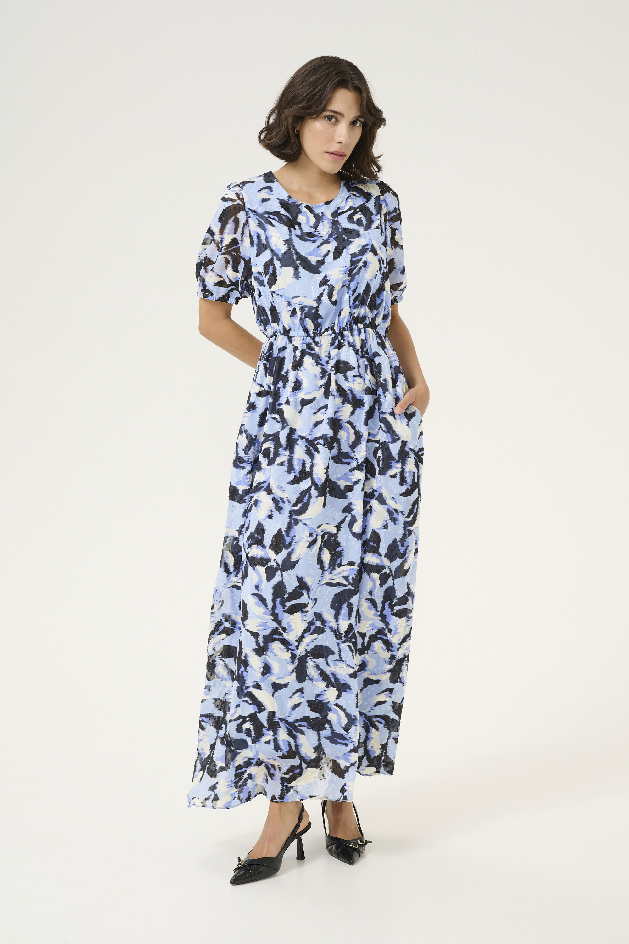Kleid Regular fit Blue Flower Print blue multi Image