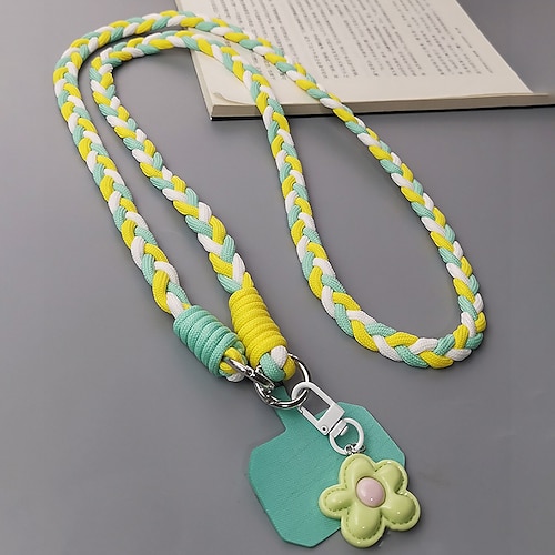 Neue modische gewebte Handy-Hängeseil-Crossbody kann Damenseil tragen, starkes und langlebiges Outdoor-Reise-Bergsteigergurtseil Image