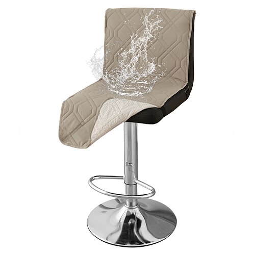 6 wasserdichte Barhockerbezüge – strapazierfähige und stilvolle Möbelschoner für Küche, Bar und Außenbereich – leicht zu reinigen und zu pflegen Image