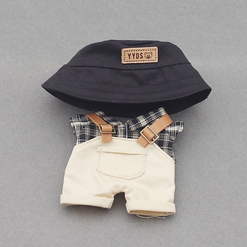 3-teiliges Outfit für beliebte Puppen 17 cm Premium Puppenkleidung Accessoires für kreatives Spiel Ausstellung (KEINE Puppe) Weihnachtsgeschenk Image