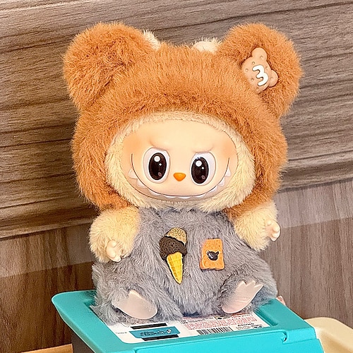 Kleidung für 17 cm große Puppen (keine Puppe). Outfits-Set für 17 cm große Puppen mit Zubehör. Stilvolles Verkleidungsset für La Boo-Boo.
