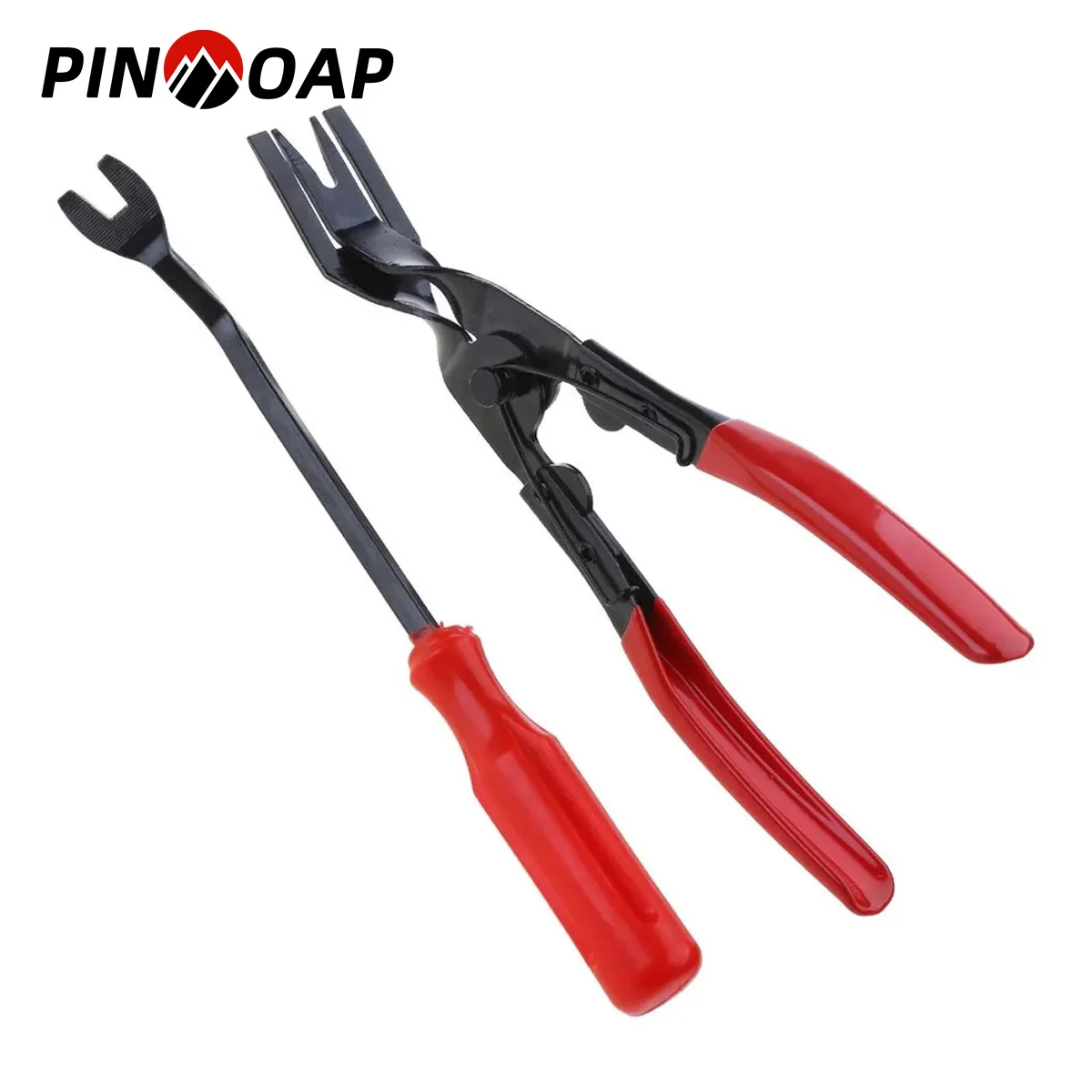 Auto Stoßstange Retainer Clips Nagel Puller Verschluss Backe Schraubendreher Trim Removal Kit Kunststoff Nieten Modifikation Installation Werkzeuge Image