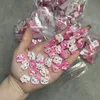 30/10 Stück Hello Kitty 3D Nail Art Charms Kawaii Sanrio Harz Schleife Katzenkopf Nagelschmuck Weiß/Rosa Kitty Y2K Basteln Nagelzubehör