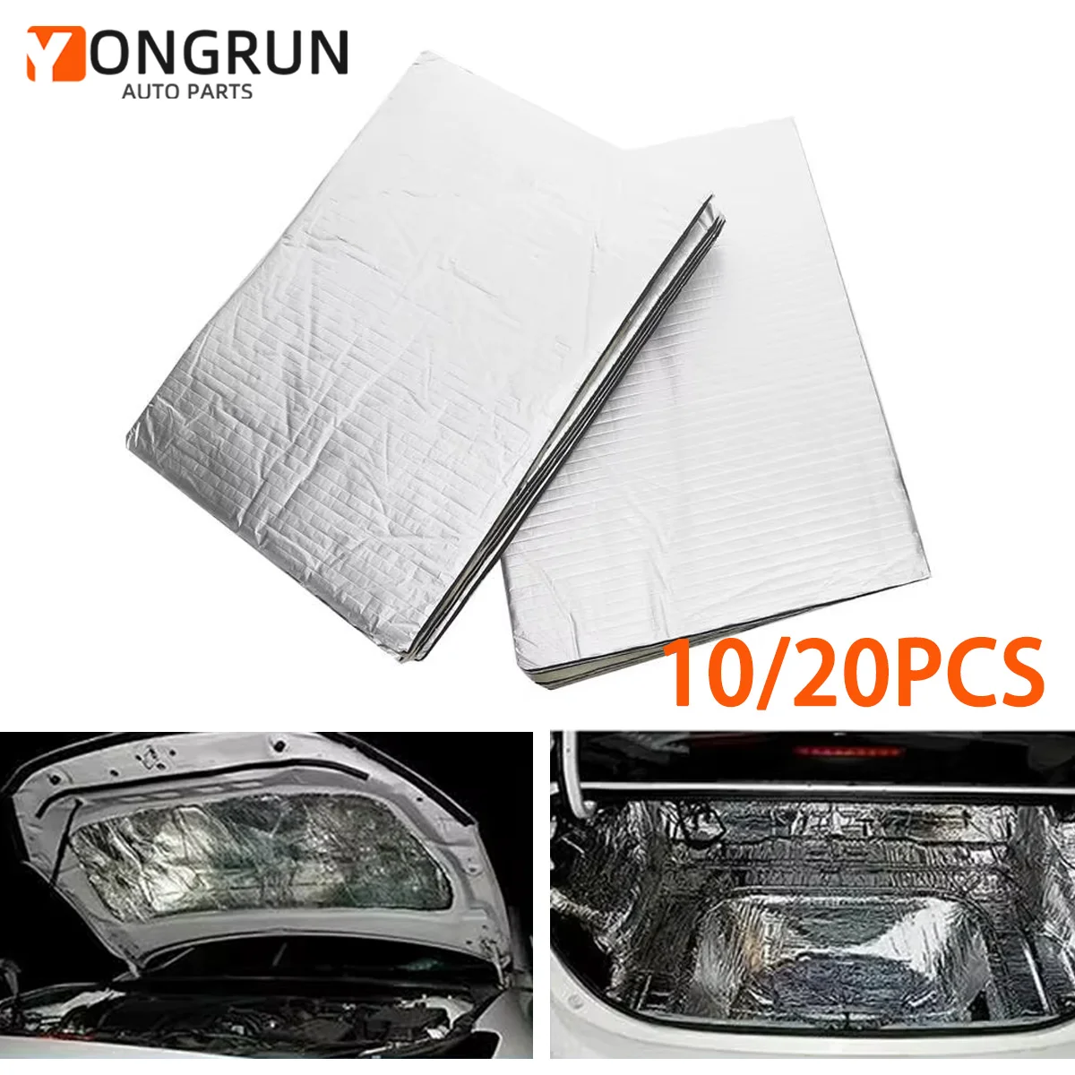 5mm Auto Schalldichte Platte Isolierung Pad Isolierung Pad Feuerfeste Isolierung Pad Heißer Wand Pad Selbst-Kleber Isolierung Baumwolle Image