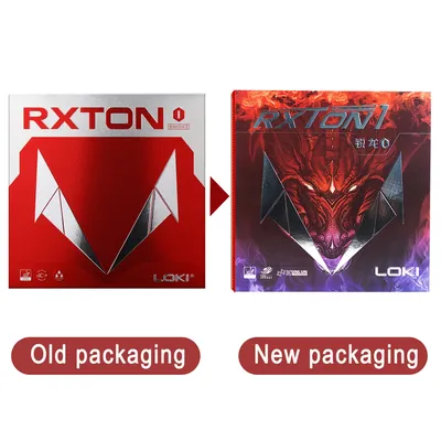 LOKI RXTON 1 Original Table Tennis Rubber RXTON-1 Allround Spin Control Ping Pong Sponge