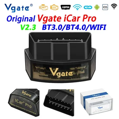 Vgate iCar Pro ELM327 OBD2 Scanner WIFI Bluetooth 4.0 For Android/IOS Car Code Reader OBD2 Car Diagnostic Tools PK ELM 327 V 1 5