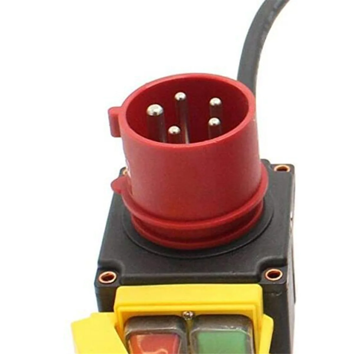 KOA7 Geräteschalter, Maschinenschalter 380/400 V, 3 Phasen mit Kabel und Phasenumrichter, einschließlich kombinierter Not-Aus-Klappe Image