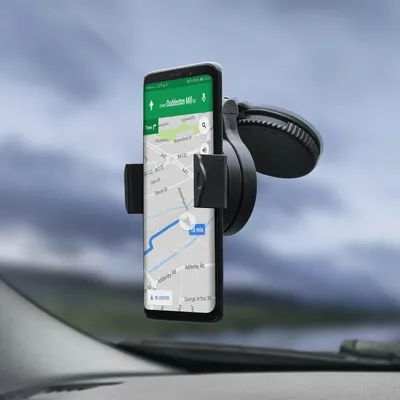 Mini 360 In Car Mobile Phone Holder Dashboard Windscreen Suction Universal Mount Suction Cup Mobile Phone Car Mount Phone Stand