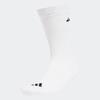 Sportsocken ADIDAS PERFORMANCE "ADILETTE SCK 1P", Herren, Gr. M (40/42), schwarz-weiß (weiß, schwarz), Obermaterial: 55% Baumwolle, 41% Polyester, 3% Elasthan, 1% sonstige Fasern, Socken