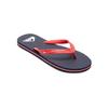 Sandale QUIKSILVER "Molokai Core", Gr. 13(46), rot (rot 1), Obermaterial: Synthetikmaterial / Außensohle: Moosgummi, Schuhe