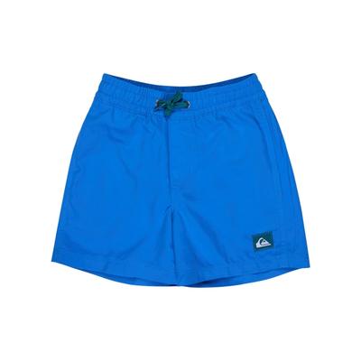 Badeshorts QUIKSILVER "Everyday Solid 12", Jungen, Gr. 6(115-120cm), Normalgrößen, blau (nebulas blau), 100% Polyester, Badehosen Image