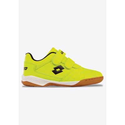 Hallenschuh LOTTO, Gr. 25, gelb (fr.gelb, schwarz), Synthetik, sportlich, Schuhe, mit Klettverschluss Image