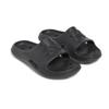 Badesandale UNDER ARMOUR "UA M Locker V SL", Gr. 46, schwarz (schwarz, schwarz, schwarz), Synthetik, sportlich, Schuhe