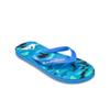 Sandale QUIKSILVER "Molokai Art 25", Gr. 9(42), estate blau biophilia, Obermaterial: Synthetik / Laufsohle: Moosgummi, Schuhe