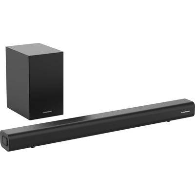 GRUNDIG Soundbar "DSB 991 mit kabellosem Subwoofer", schwarz, B:76cm H:7,6cm T:6cm, Lautsprecher
