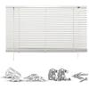 Jalousie GOOD LIFE "Matti" Gr. 27, grau (hellgrau, hellgrau, weiß), B:90cm H:160cm, Jalousien, Klemmfix-Jalousie aus Aluminium
