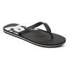 Sandale DC SHOES "Spray", Gr. 11(44,5), schwarz-weiß (schwarz, schwarz, weiß), Obermaterial: Synthetikmaterial / Außensohle: EVA, Schuhe