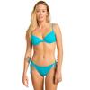 Bikini-Hose BILLABONG "Sol Searcher Tropic", Damen, Gr. M, US-Größen, blau (blau lagoon), 78% Nylon, 22% Elasthan, Badehosen