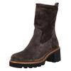 Stiefelette PAUL GREEN "Paul Green Stiefelette Veloursleder", Damen, Gr. 37,5, braun (mocca), Veloursleder, casual, Schuhe