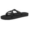 Zehentrenner TEVA "Olowahu W´s", Gr. 39, schwarz (mix, on, schwarz), Textil, sportlich, Schuhe