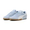 Sneaker PUMA "Bella Donna Nylon Sneakers Damen", Gr. 39, haute tropic weiß blau, Obermaterial: Kuhleder, Textil, Synthetik; Futter: Textil; Innensohle: Textil; Laufsohle: Gummi, Schuhe