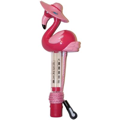 Poolthermometer Flamingo rosa 28 cm