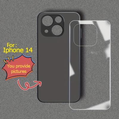 TEMU Diy Protective Organic Glass Shell Hd Painting Quality Matte Soft Protective Case For Iphone 11/12/13/14/12 Pro Max/11 Pro/14 Pro/15/xs Max/x/xr/7/8/8 Plus Image