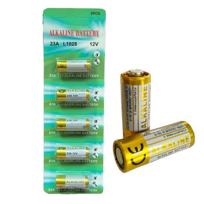 TEMU 5/10pcs A23 23a Alkaline Batteries 12v | L1028 V23ga K23a Gp23a | 12 Volt High Drain Battery For Garage Door Opener, Remote Control, Key Fob Image