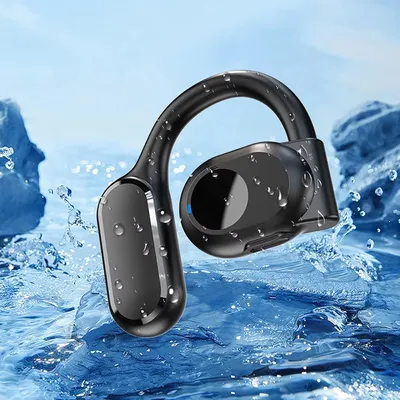 Drahtlose Bluetooth-Kopfhörer, Luftleitungs-Kopfhörer mit Mikrofon, Freisprech-Headset mit Geräuschunterdrückung zum Fahren von Audifonos Image
