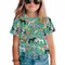 Abbigliamento per bambini Magliette grafiche animali estive Abbigliamento carino per ragazze T-shirt per bambini a maniche corte Girocollo Abbigliamento per bambini