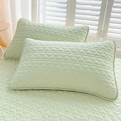 Cotton Pillow Cover Isolation layer Anti Mite Pillow Case Protector Sweatproof Head oil Pillow core protection household