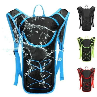 Bicycle Bag Cycling Backpack Day Pack Waterproof Water Bag Storage Knapsack Running Climbing Jogging Hydration Bladder Rucksack