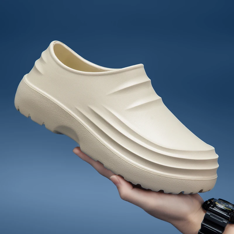 Männer und Frauen Chef Schuhe Sommer Sandalen Paar Wasserdichte Schuhe Männer Küche Schuhe Frauen Chef Schuhe EVA Mann Casual schuhe