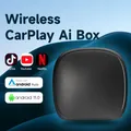 Adattatore Carplay wireless Ai Box Plus CarPlay con supporto scheda Android 11.0 e TF - Audio/Video per auto, CPU a 4 core QCM2290 2 GB+16 GB