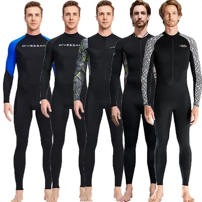 Men Lycra UPF50+ Diving Skin Wetsuits Rash Guard Full Body UV Protection for Diving Snorkeling Surfing Spearfishing Sports Skins