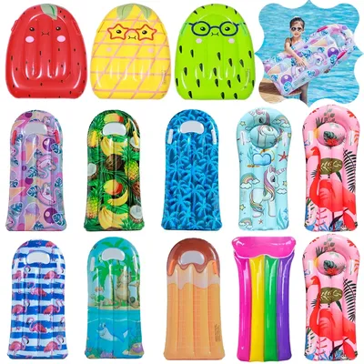 Kids Inflatable Surfboard Swimming Floating Mat Surfboard Pool Toy Children Bodyboards for Surfing Swimming Pool Water Sports