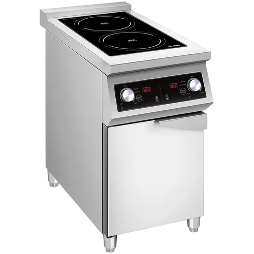 KBS Gastrotechnik KBS Induktionsherd, 2 Kochzonen, 2x 5KW