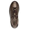 Sneaker JANA, Damen, Gr. 42, braun (bronzefarben), Lederimitat, sportlich, Schuhe