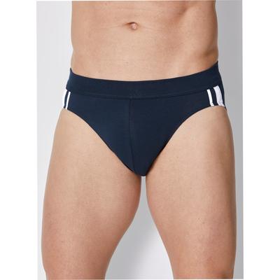 Slip SCHIESSER, Herren, Gr. 5, blau (marine), 95% Baumwolle, 5% Elasthan, Unterhosen Image