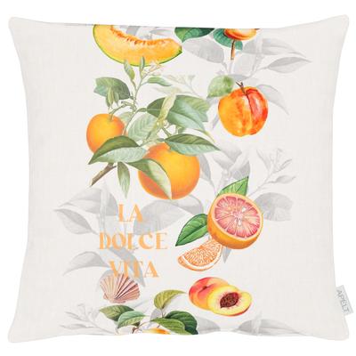 Kissenhülle APELT "6752", orange, B:49cm L:49cm, Baumwolle, Obermaterial: 100% Baumwolle, Kissenbezüge Image
