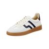 Sneaker GANT "Gant Sneaker Leder", Damen, Gr. 37, blau (weiß, blau), Leder, casual, Schuhe