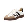 Sneaker GANT "Gant Sneaker Leder", Damen, Gr. 39, braun (weiß, braun), Leder, casual, Schuhe
