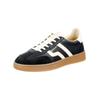 Sneaker GANT "Gant Sneaker Leder", Damen, Gr. 38, schwarz (schwarz, weiß), Leder, casual, Schuhe