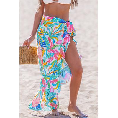 Sunset Hour Tropical Cover-Up Sarong