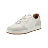 Sneaker REPLAY "Replay Sneaker Leder", Herren, Gr. 43, braun (weiß, braun), Leder, casual, Schuhe